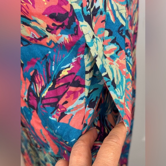 Soft Surroundings Vibrant Floral Coverup - Picture 10 of 17